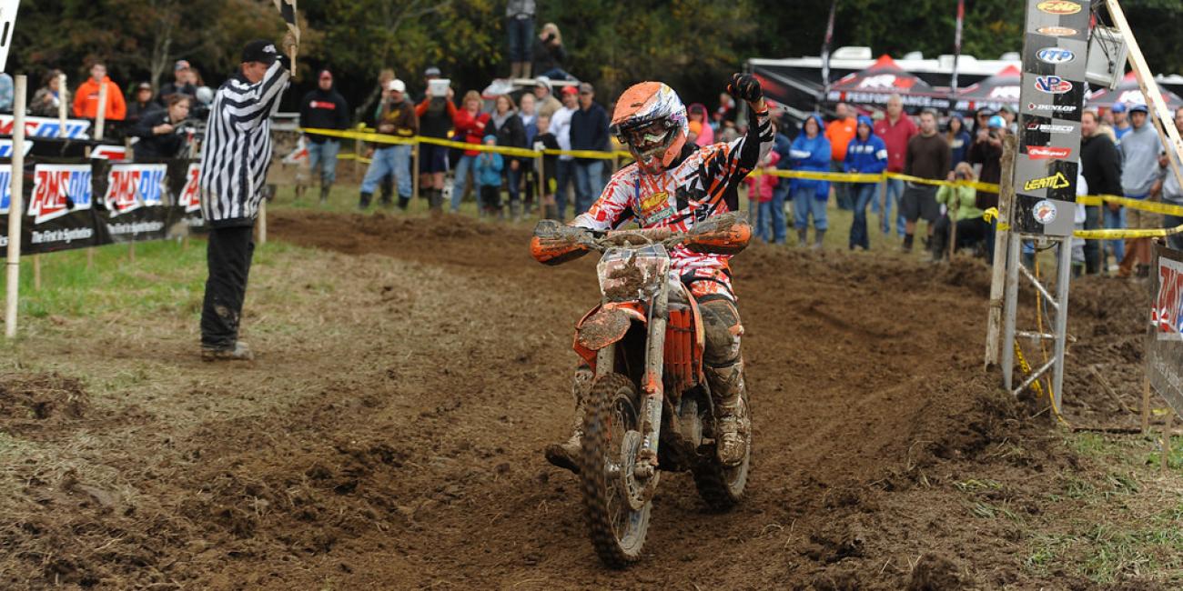 Kailub Russell Captures Overall Victory at Inaugural Car-Mate GNCC