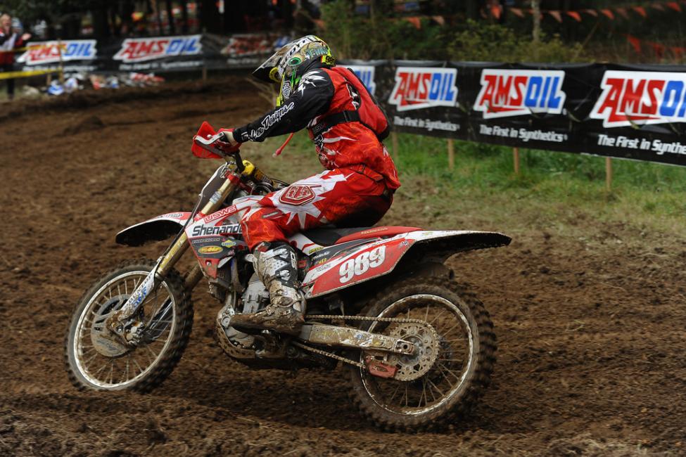 DuVall is the only rider besides Russell and Mullins to capture an overall win in 2013