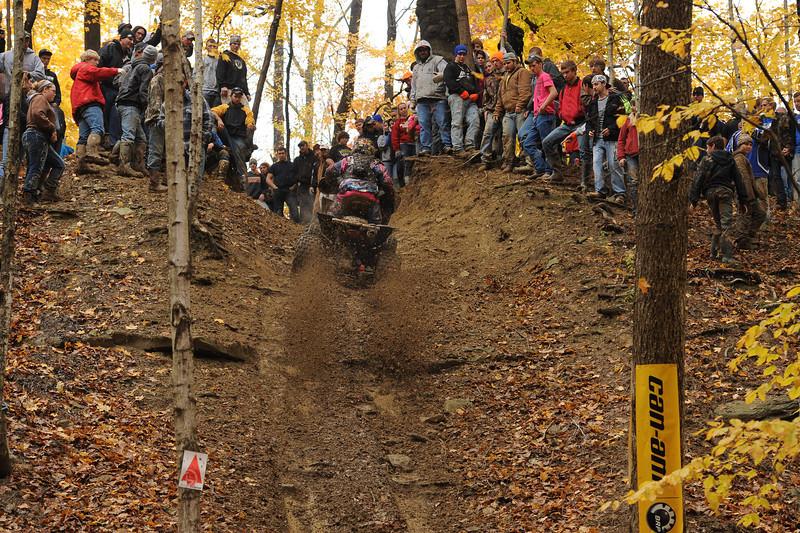 #tbt Ironman 2012: Fans scatter all throughout the Ironman woods 