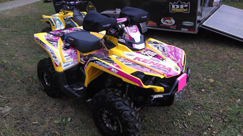 Kevin Trantham's pink ride for Saturday! 