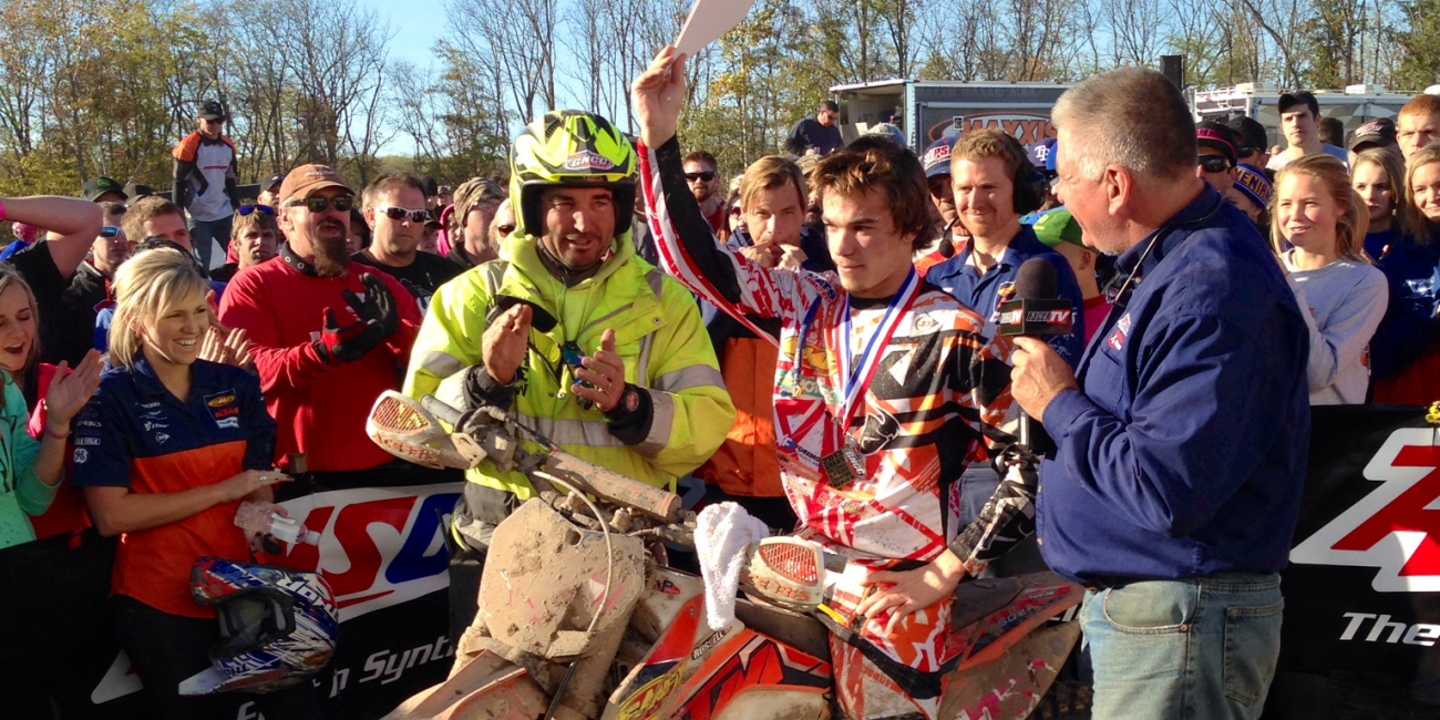 Spoiler Alert: Russell Wins 2013 XC1 Overall National Championship at Ironman GNCC