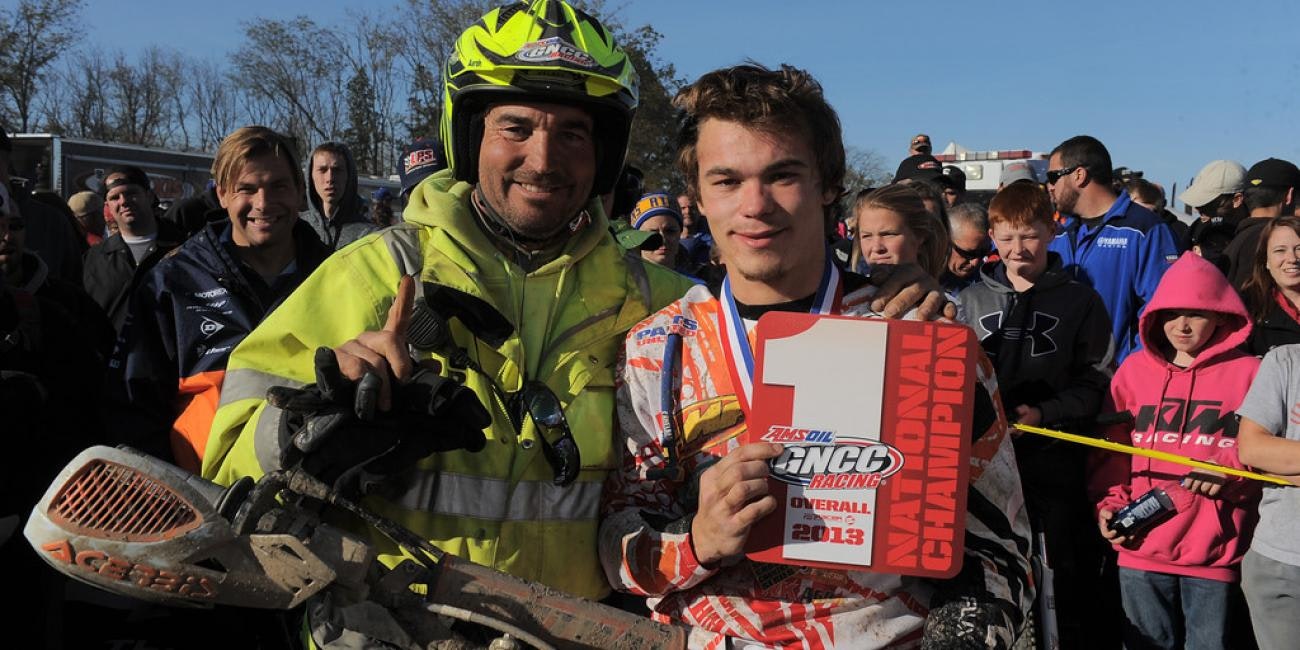 Kailub Russell Captures 2013 XC1 National Championship at AMSOIL Ironman GNCC