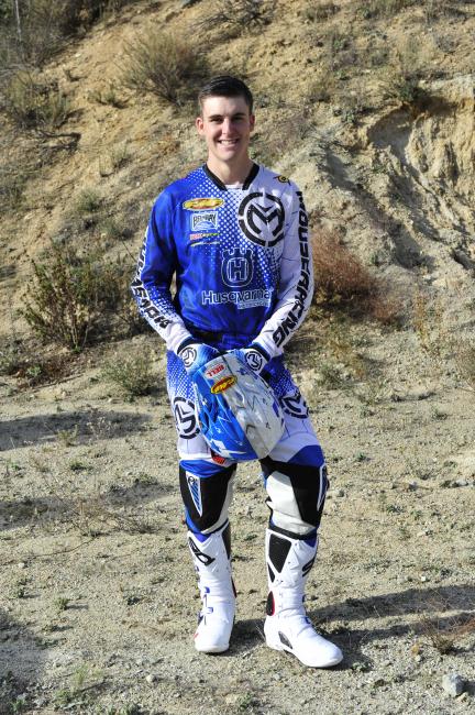 Husqvarna marks Jacob Argubright's first factory ride.