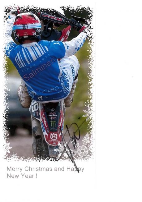 Pretty cool to get a Christmas card from this guy! 