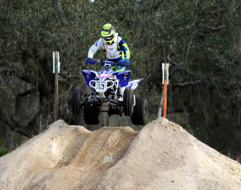 It sounds like Johnny G is a fan favorite on the FTR circuit, as he is here in GNCC 