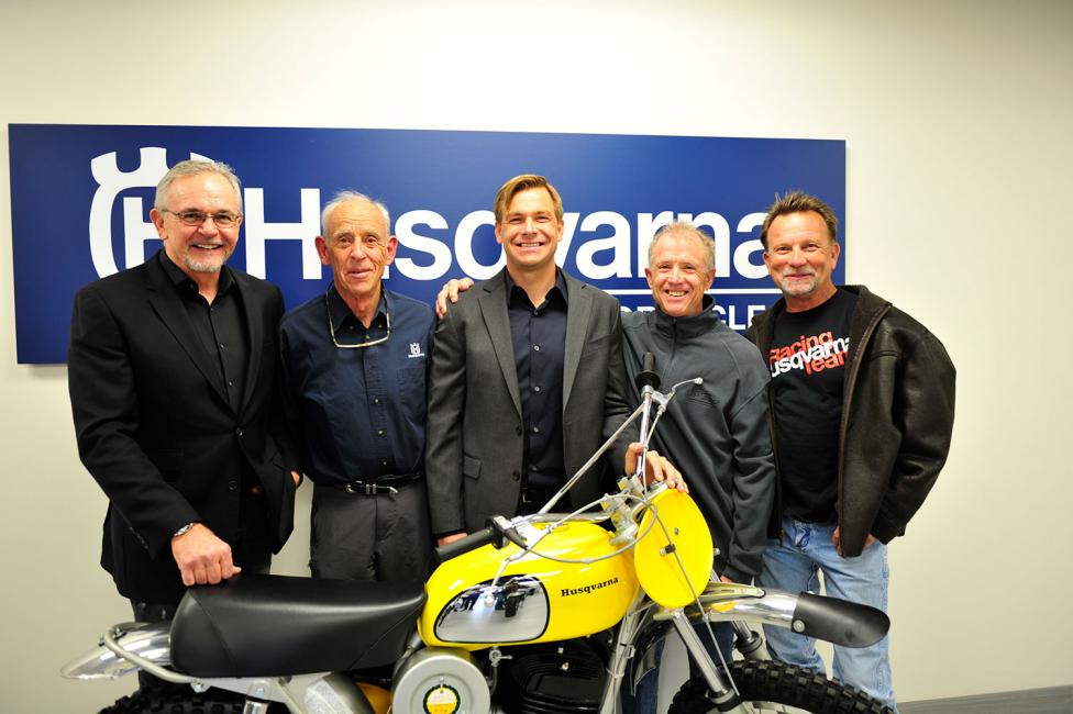 Mark Blackwell, Malcolm Smith, Jon-Erik Burleson, Dick Burleson and Larry Roeseler.