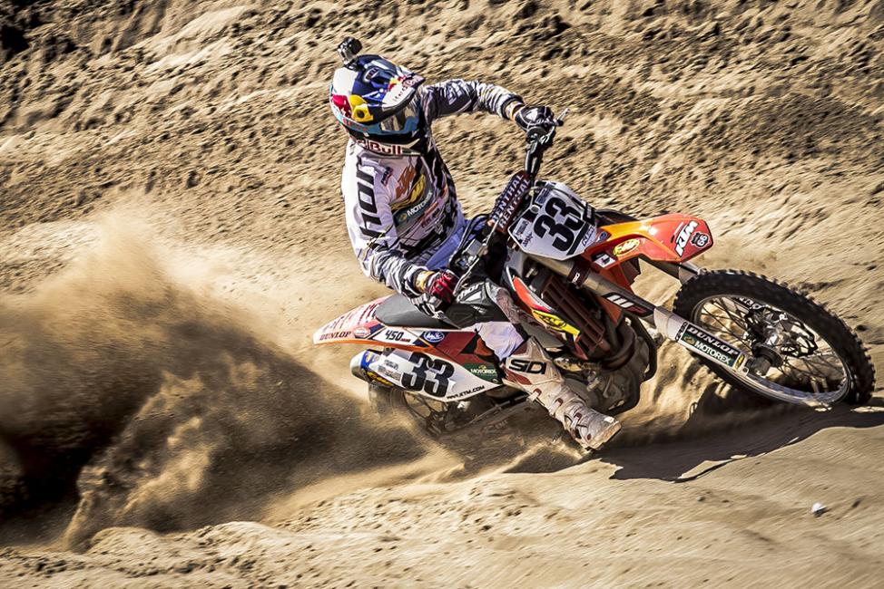 Taylor Robert earned the number 2 spot on the podium at his third Enduro del Verano.
