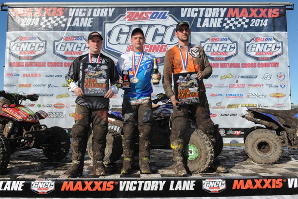 XC2 Podium: (left) Fred Marley, Cole Richardson, (right) Thomas Koontz 