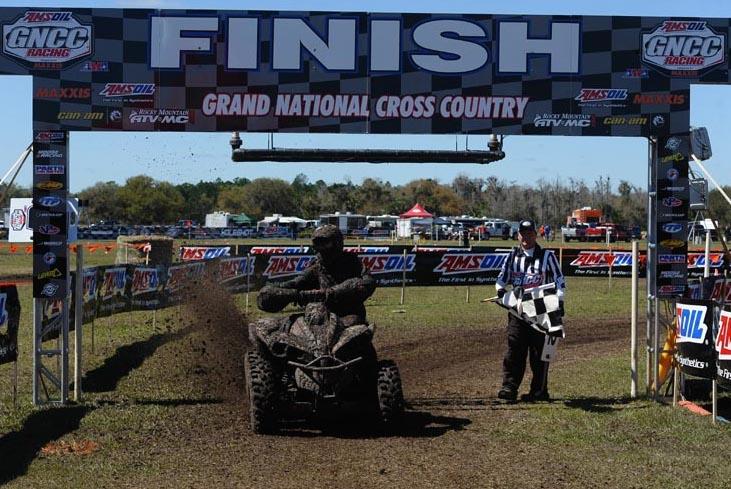 Can-Am Renegade 800R X xc pilot Kevin Trantham won the first-ever 4x4 Pro class and took the 10 a.m. session overall at the Mud Mucker GNCC in Florida. 
