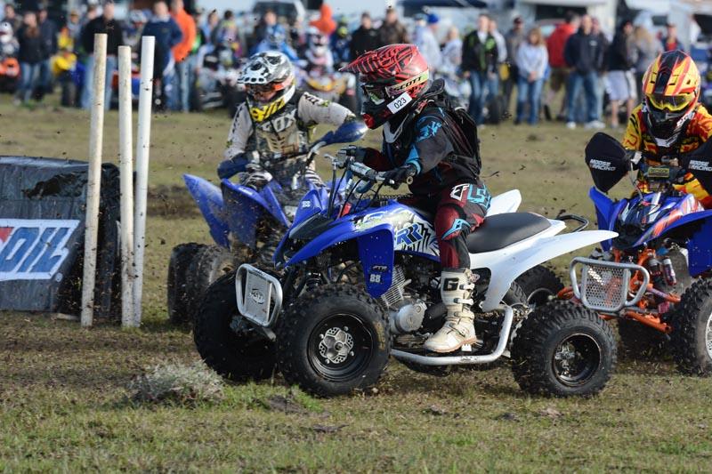 Jordan Digby, coming off a youth championship in 2013, earned a third-place podium finish for Team ITP in the 125 Sr. (12-15) class in Florida.
