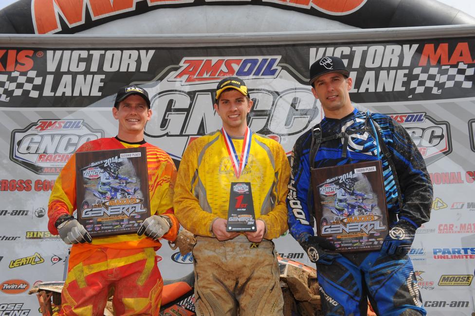 4x4 Pro podium: (left) Bryan Buckhannon, Jordan Phillips, (right) Rick Cecco 