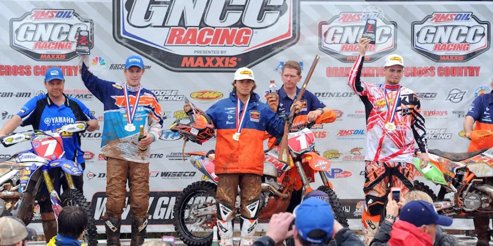 Kailub Russell Captures a Victory at Sunday's Maxxis General GNCC