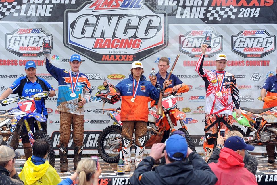 The Maxxis General Podium. Russell, Baylor and Ashburn rounded out the top 3 overall for the day. 
