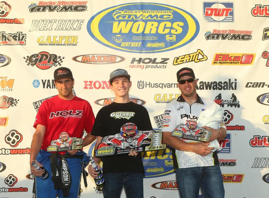 Guthrie Racing’s Mitch Guthrie Jr. took the win, Beau Baron would take second and Ryan Piplic third.Photo: Courtesy of Polaris