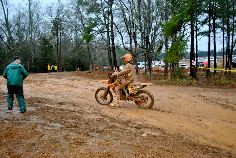 Cole's last lap push was enough to put him in the top ten at The General.