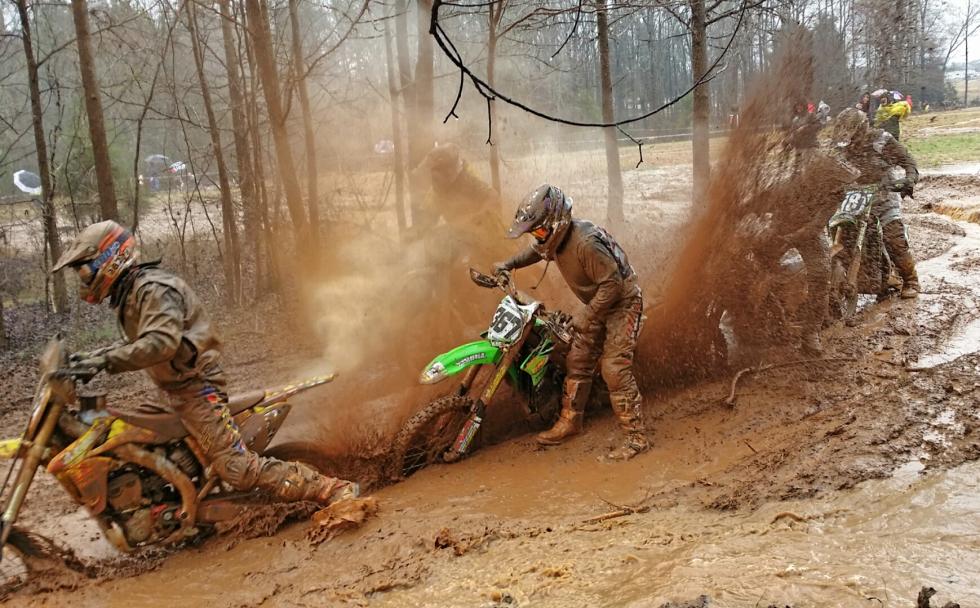 To sum up raceday on Sunday, it was a MUD FEST!