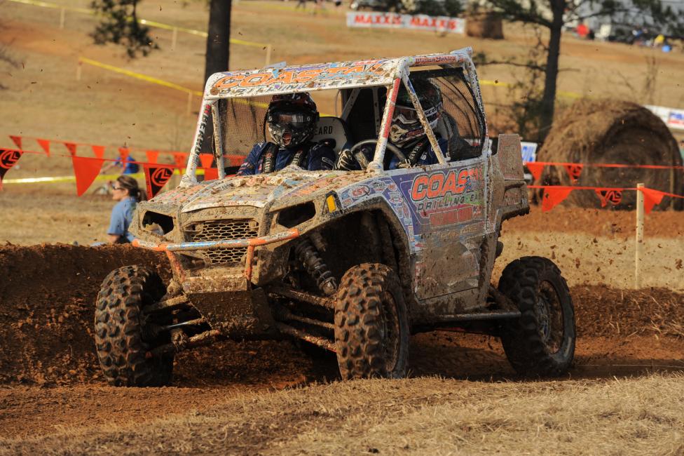 The Georgia clay tacked up to create favorable track conditions.