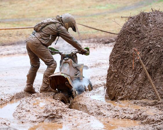 More treacherous evidence of Sunday's bike racing 