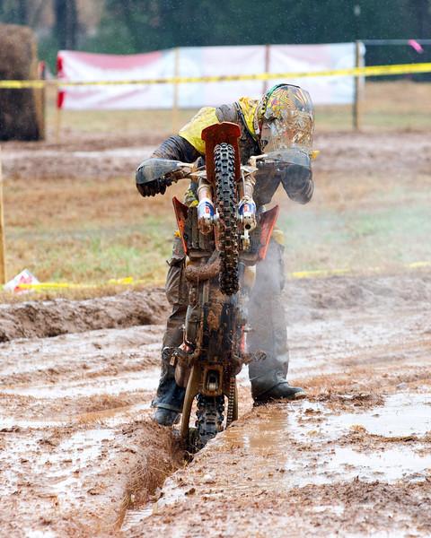 Sunday's conditons were no joke at The General 