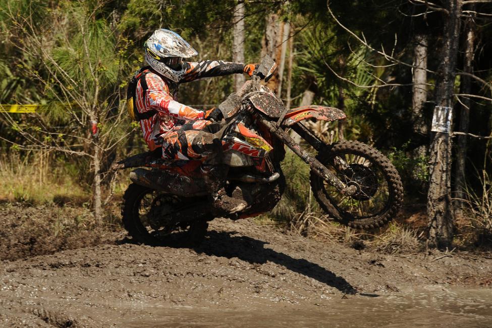 Charlie Mullins holds the points lead after two rounds of racing