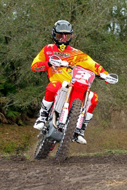 Bach's goal is to get on the podium at Steele Creek this weekend.