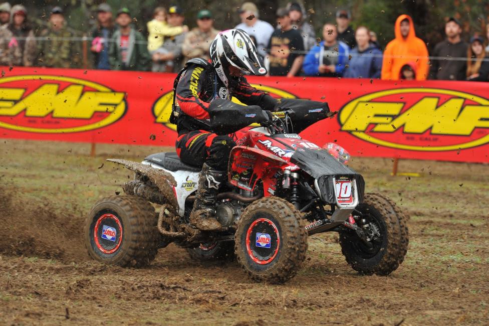 Jarrod McClure had an impressive ride at Steele Creek 