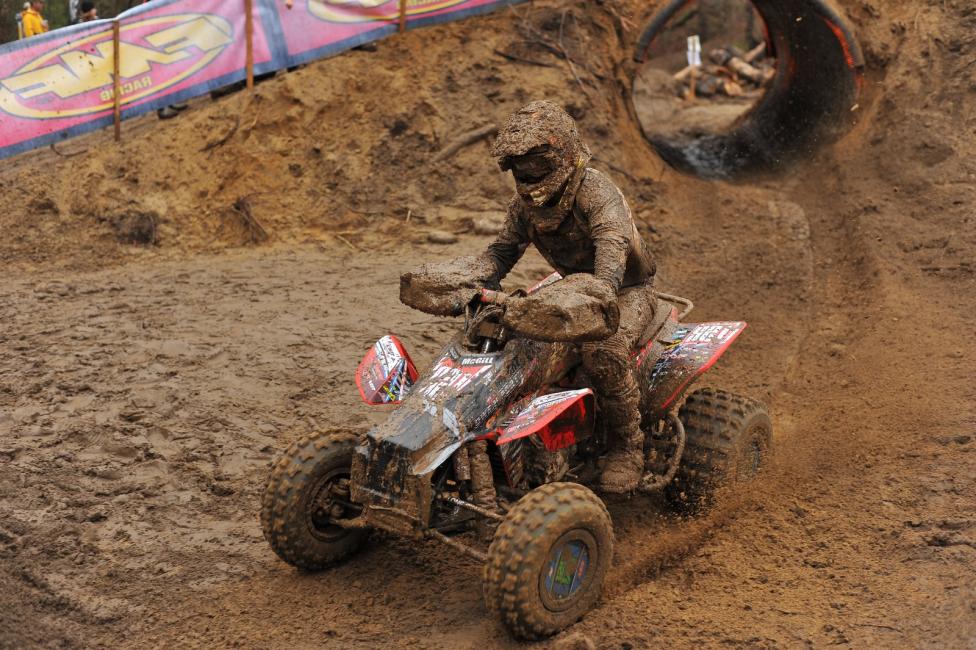 Adam McGill landed a podium position after an intense afternoon of racing 