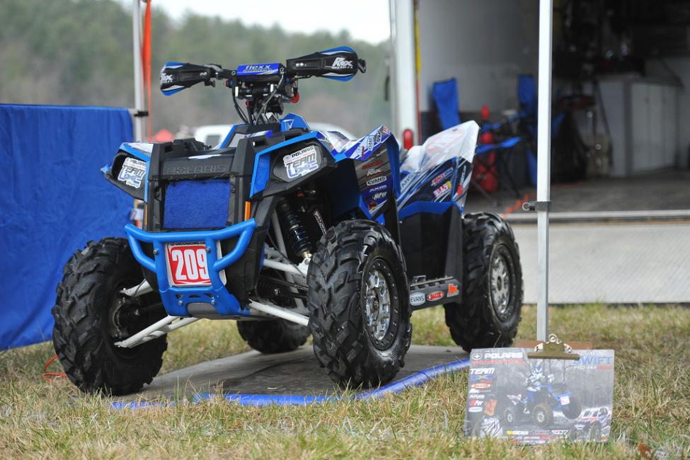 Swift finished 4th out of 223 racers in Steele Creek