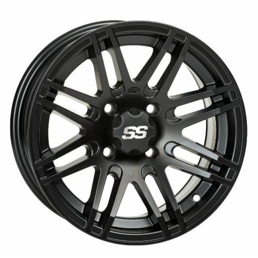 Like all the Black Ops wheels, the ITP SS316 Black Ops wheel includes a black matte finish and matching wheel cap and is available in both 12- and 4-inch sizes