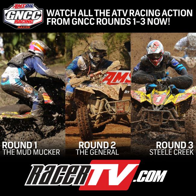 Don't forget to log onto RacerTV.com to catch up on all the action from the first three rounds!