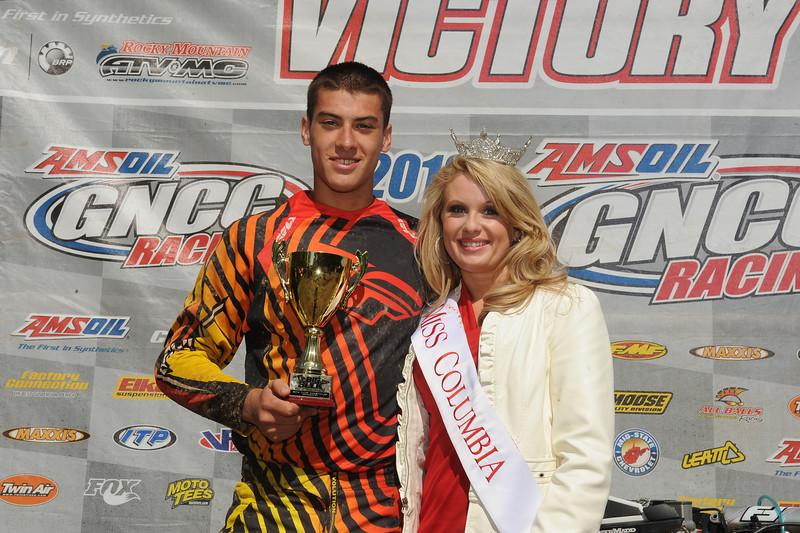 Big Buck is known for its festive atmosphere, as you can see with this 2013 podium shot with Marshal Goings and Miss Columbia