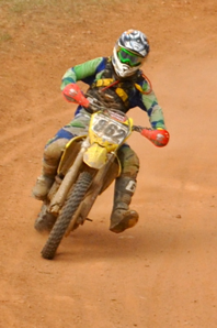 Jake Froman crossed the finish line in 2nd in the 4 Stroke A Lites Class at Big Buck  Photo: Courtesy of Obermeyer Suzuki