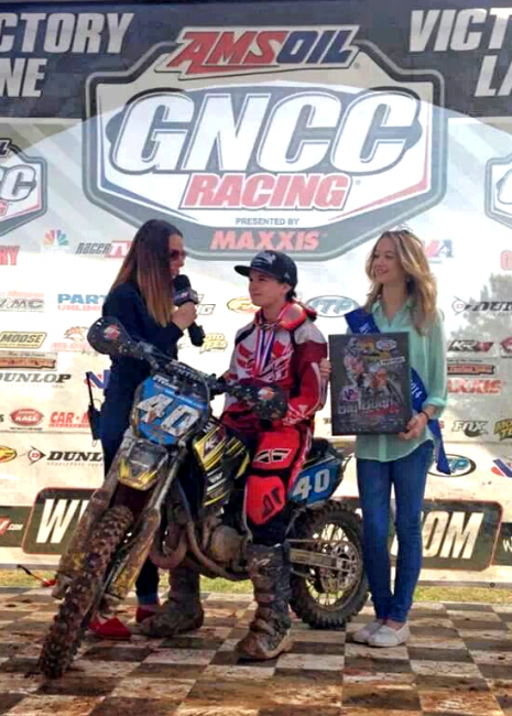 Korie Steede continued her domination of the Girls (8-15) class by winning her fourth consecutive race