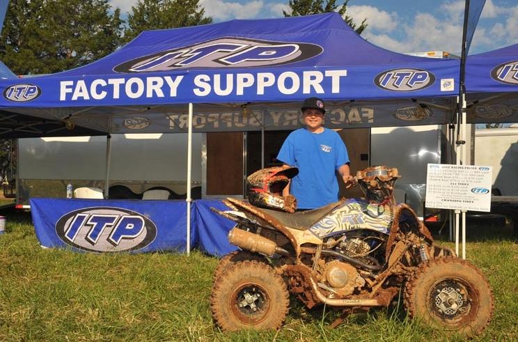 The 125 Sr. (12-15) class was won by ITP-supported racer Jordan Digby