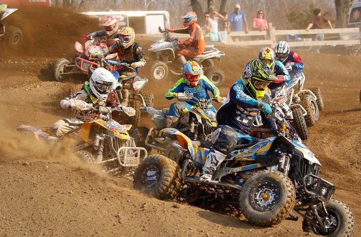 BCS Performance/Can-Am/ITP Pro Josh Creamer pulled some stellar holeshots with his ITP QuadCross MX2 font and QuadCross MX PRO Lite rear tire setup in New York