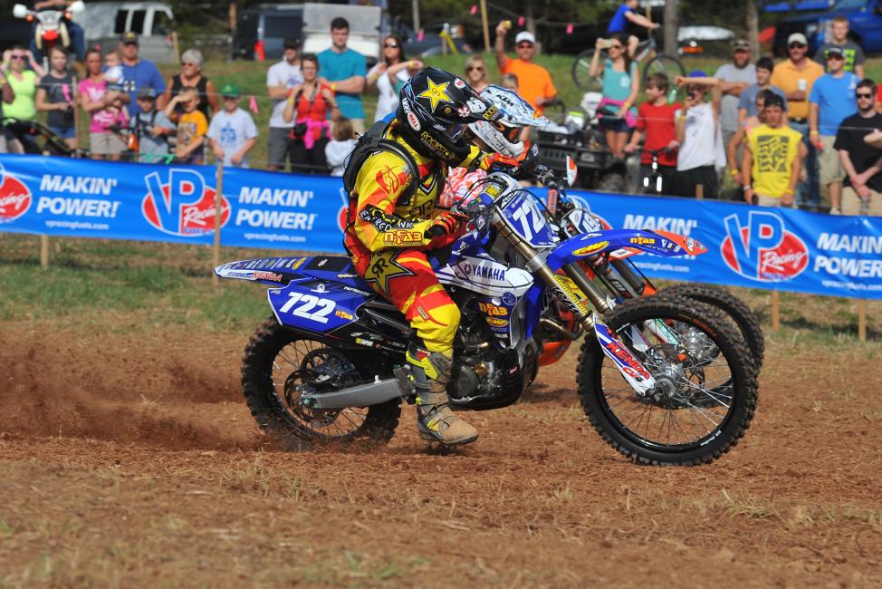 Jessica Patterson (722) and Kacy Martinez (behind) will continue their battle 