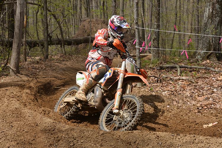 Grant Baylor didn't have the start he wanted but was able to move up and finish in 2nd place