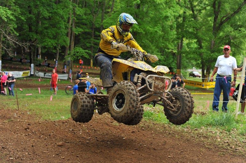 Riding on ITP Holeshot GNCC tires, Masters 50+ racer Kenny Rich Sr. took second place at Loretta's to maintain his class points lead