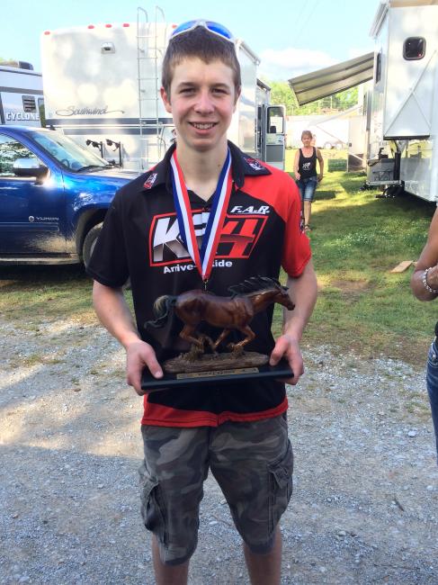 Colin took 1st place in 250 B at Loretta's