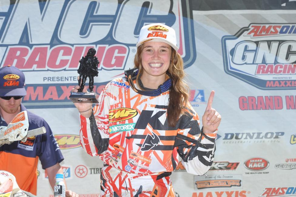 Kacy Martinez took another win at the Mountaineer Run, increasing her points lead by 19