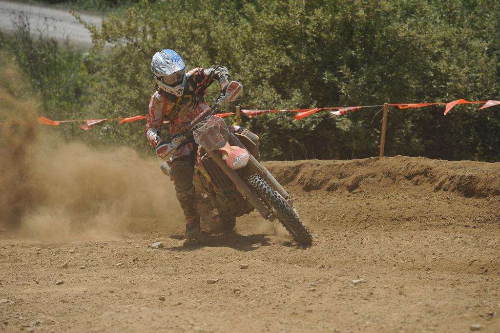 Mullins was close to Russell the first half of the race until sustaining a big crash on the third lap