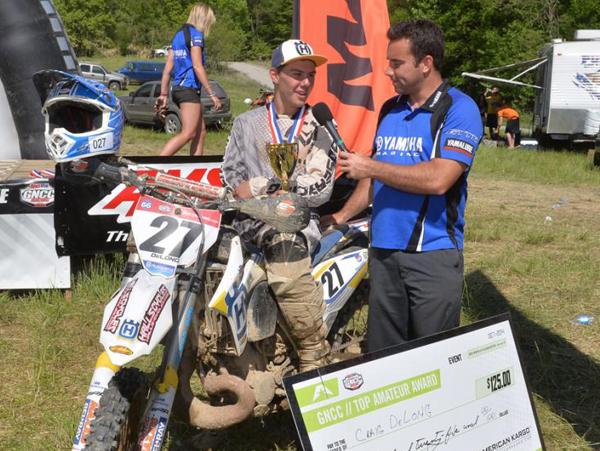 Craig DeLong continues his winning ways in the 250 A Class