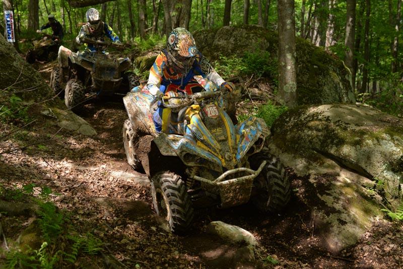 Bryan Buckhannon (ATV Parts Plus / Can-Am) finished third at round seven on his Can-Am Renegade 800R X xc to retain the second-place points spot in the 4x4 Pro class standings