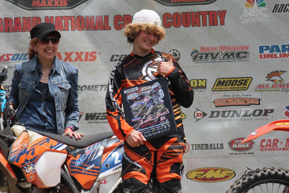 Sarah Baldwin finished an impressive second place overall in the WXC class at Loretta Lynn's