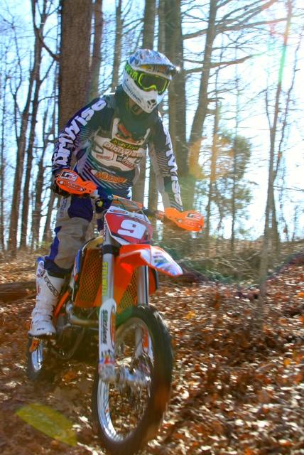 Jason Thomas had the best finish of his season at Mountaineer Run, finishing 7th.