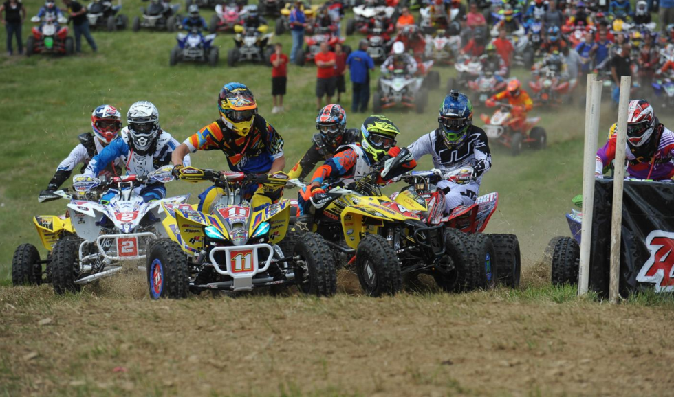 Rookie, Jay Shadron earned the XC1 Pro class holeshot and also led the pack for part of the race