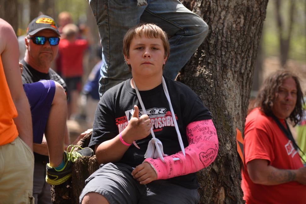 Our GNCC fans are dedicated when it comes to attending races Photo: Ken Hill