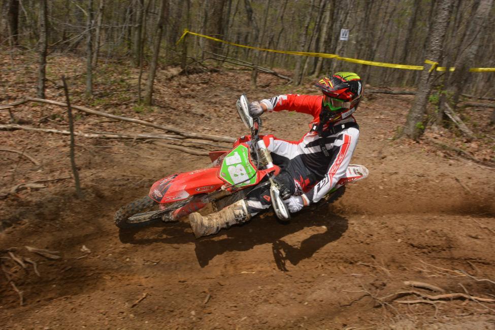 Rookie Trevor Bollinger holds down the third spot in points in the XC2 Pro Lites class