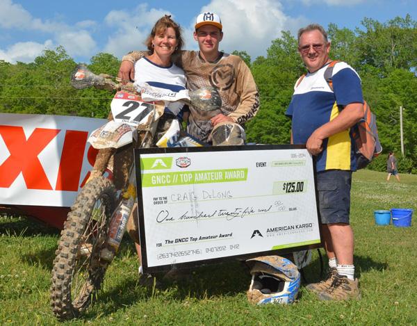 Craig DeLong was once again the Top Amateur