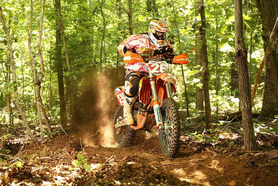 Lafferty had a consistent race, and finished 6th for the day